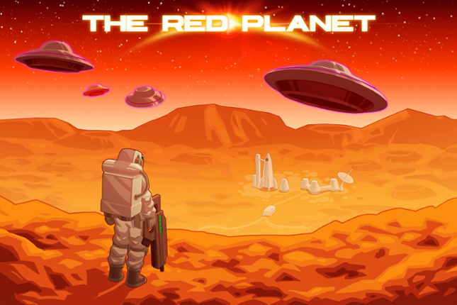 2D Red Planet Image