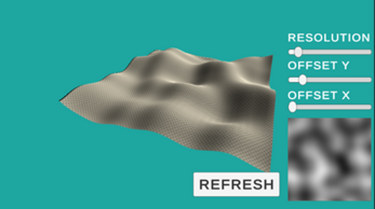 Procedural Terrain Generation (Perlin Noise) screenshot