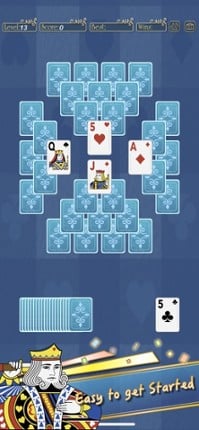 Gold TriPeaks Solitaire screenshot