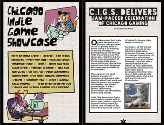 Indie City Games - Issue #009 (Nov 2024) - DIGITAL Edition Image