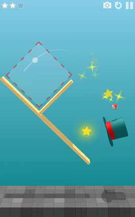 Magic Hat: physics-based arcade screenshot