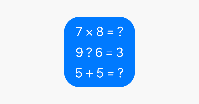 Math Games - Mental Arithmetic Image