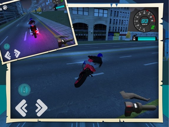Motorcycle Driving Simulator screenshot