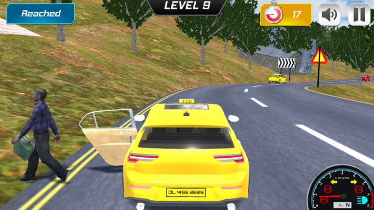 Mountain Taxi Challenge screenshot