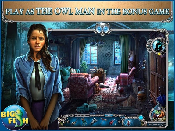 Mystery Trackers: Nightsville Horror HD - A Hidden Object Adventure Image