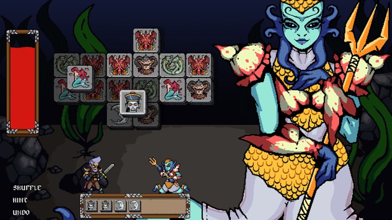 Mythology Waifus Mahjong screenshot