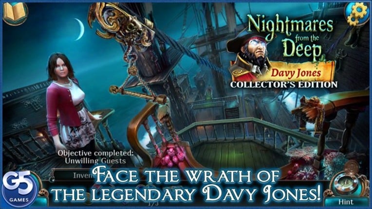 Nightmares from the Deep™: Davy Jones, Collector's Edition screenshot