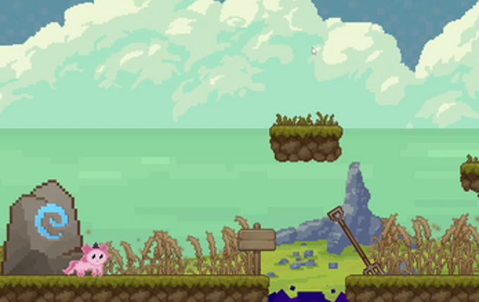 Super Axolotl Adventure screenshot