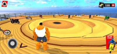 Super Hero Bike Mega Ramp Image