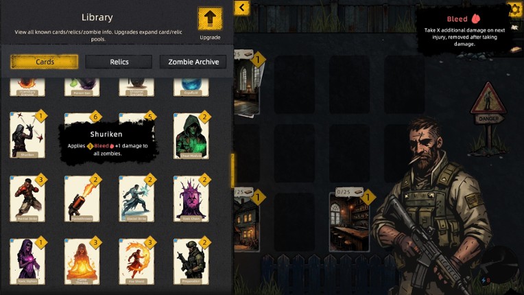 Zombie Epoch:Deck Apocalypse screenshot