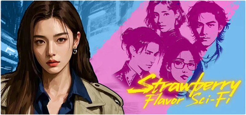 Strawberry Flavor Sci-Fi Image