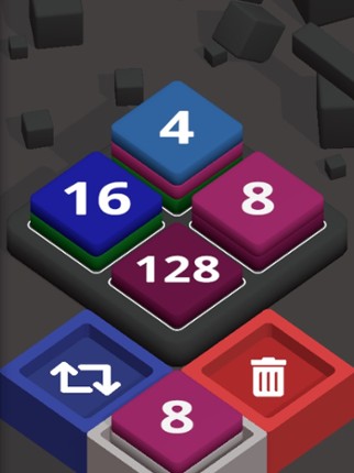 2048 Cube Stack screenshot
