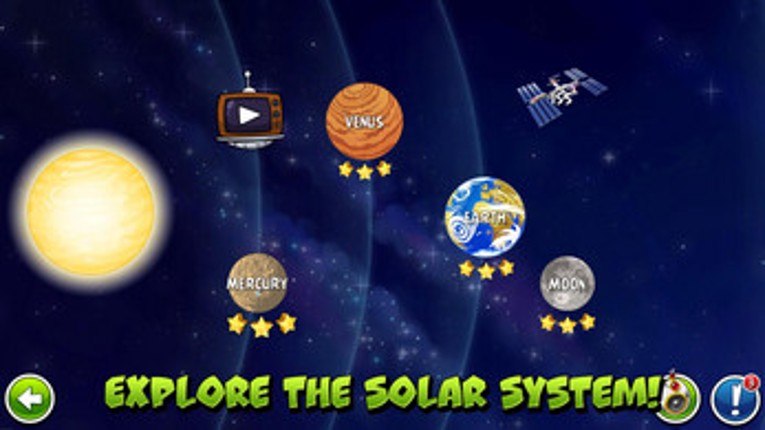 Angry Birds Space (V.2.1.0) screenshot