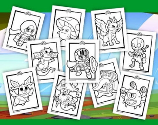 Color My Quest: The Coloring Book Image
