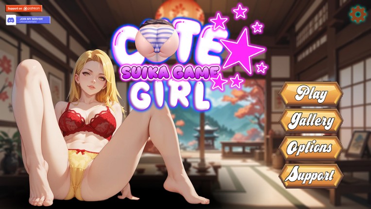 Cute Girl Suika Game - Bouble screenshot
