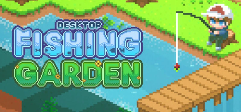 Desktop Fishing Garden Image