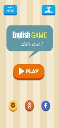 English Game - Vocabulary Game screenshot