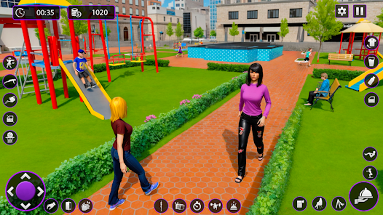 Single Mom Sim Mother Games Image