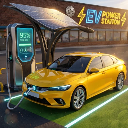 EV Highway Station Simulator Image