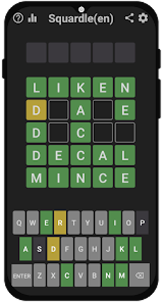 Squaredle screenshot