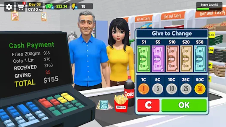 Pizza Shop Simulator 3D screenshot