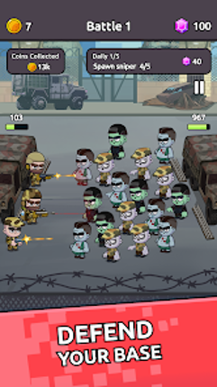 Zombie Warriors: Base Defense Image