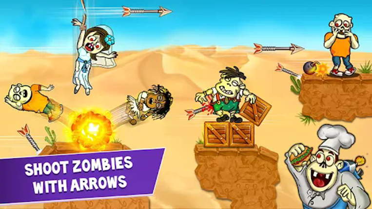 Zombie Shooting: Archery Games screenshot