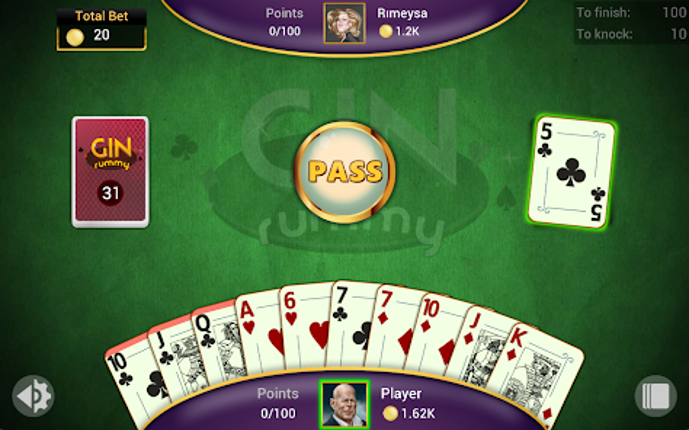 Gin Rummy - Offline Card Games screenshot