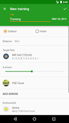 MyTargets Archery screenshot
