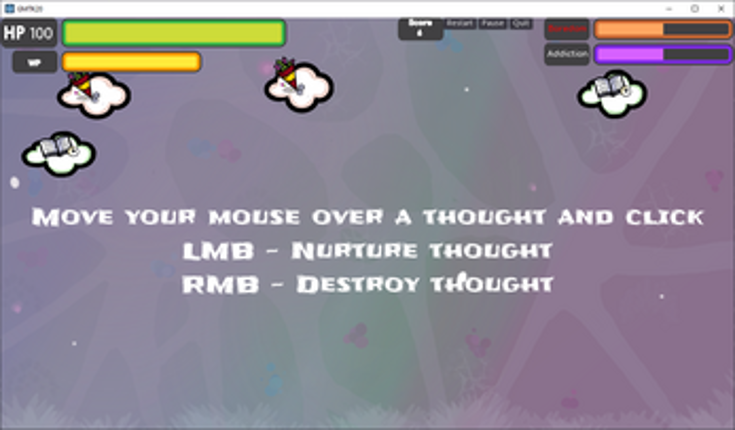 Addictions screenshot
