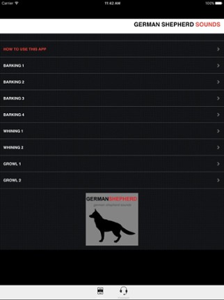 German Shepherd Sounds &amp; Dog Barking Sounds screenshot