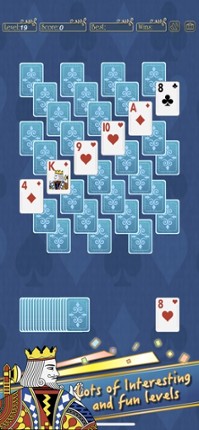 Gold TriPeaks Solitaire screenshot