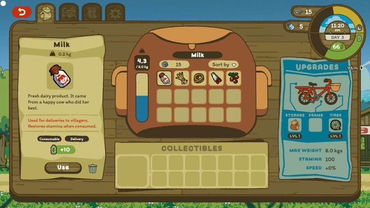 Milki Delivery screenshot