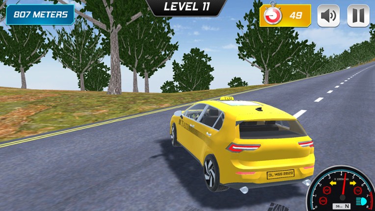 Mountain Taxi Challenge screenshot