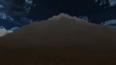 Night Desert Image