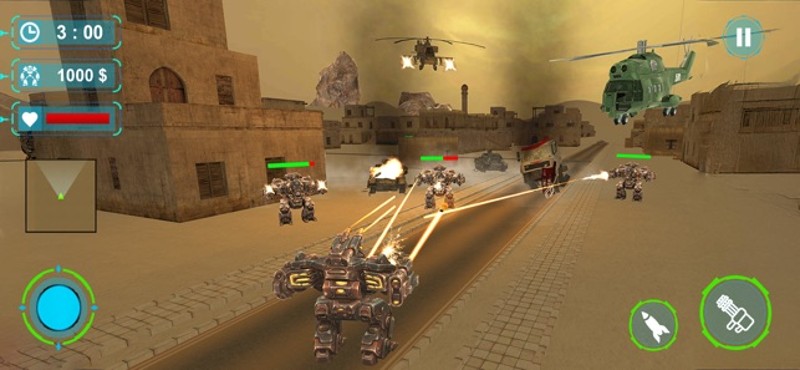 Real Robots War Fighting screenshot