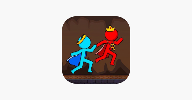 Red And Blue Stickman 3D 2021 Game Cover