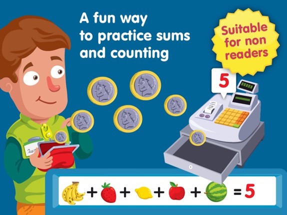 Shop & Math - Games for Toddlers to Learn Counting screenshot