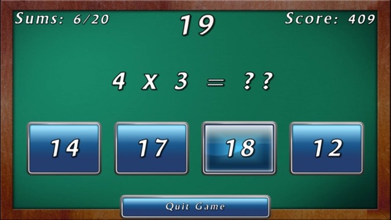 Simple Sums 2 - Free Multiplayer Maths Game Image