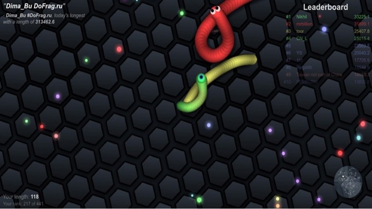 Slither Editor - Unlocked Skin and Mod Game Slither.io screenshot