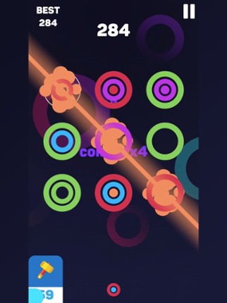 Stack Rings: Color Match 3 screenshot