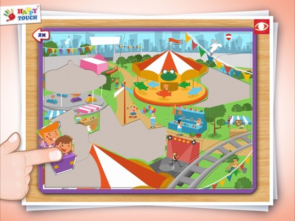 Activity City Puzzle Pack - Kids App by Happy-Touch® Free Image