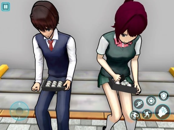 Anime Games: High School Girl screenshot