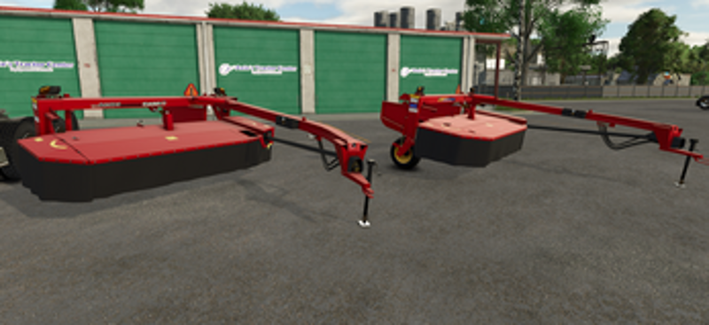 CNH Side Pull Discbine FS25 screenshot