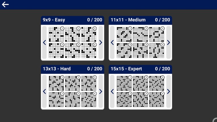 Crossword Puzzles+ : PC & XBOX screenshot