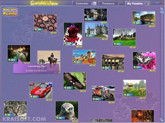 Everyday Jigsaw screenshot