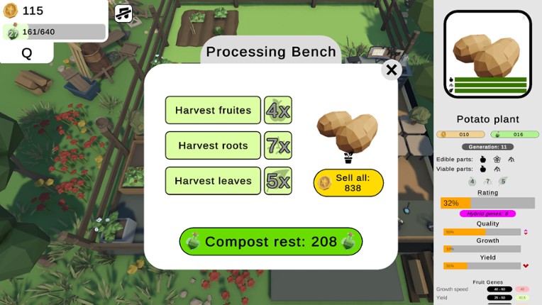 EvoSprout screenshot