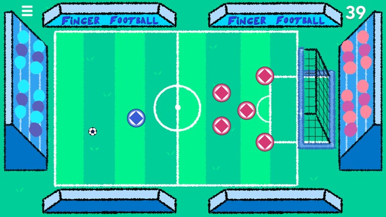 Finger Football: Goal in One screenshot