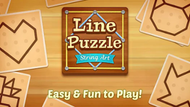 Line Puzzle: String Art Image