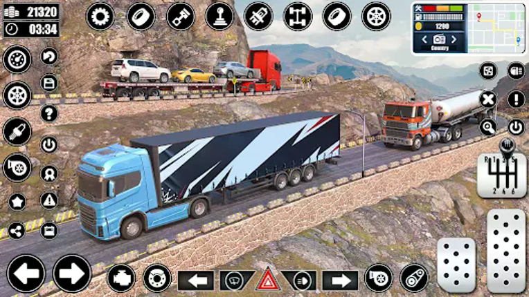 Cargo Delivery Truck Games 3D screenshot